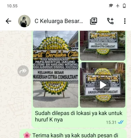 Pengiriman Papan Bunga Duka Sumbawa Barat